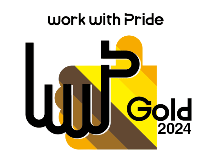PRIDE指標ゴールド認定 ロゴ